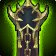 Caustic Chain-Wrapped Sash