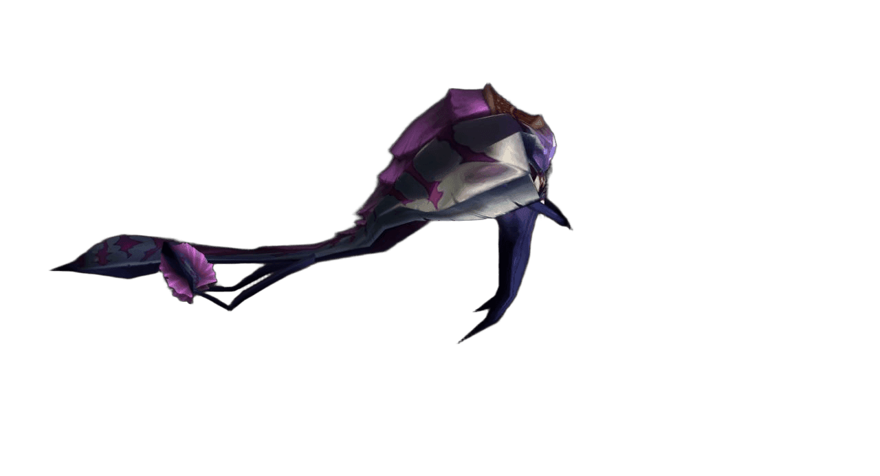 紫色骑乘虚空鳐